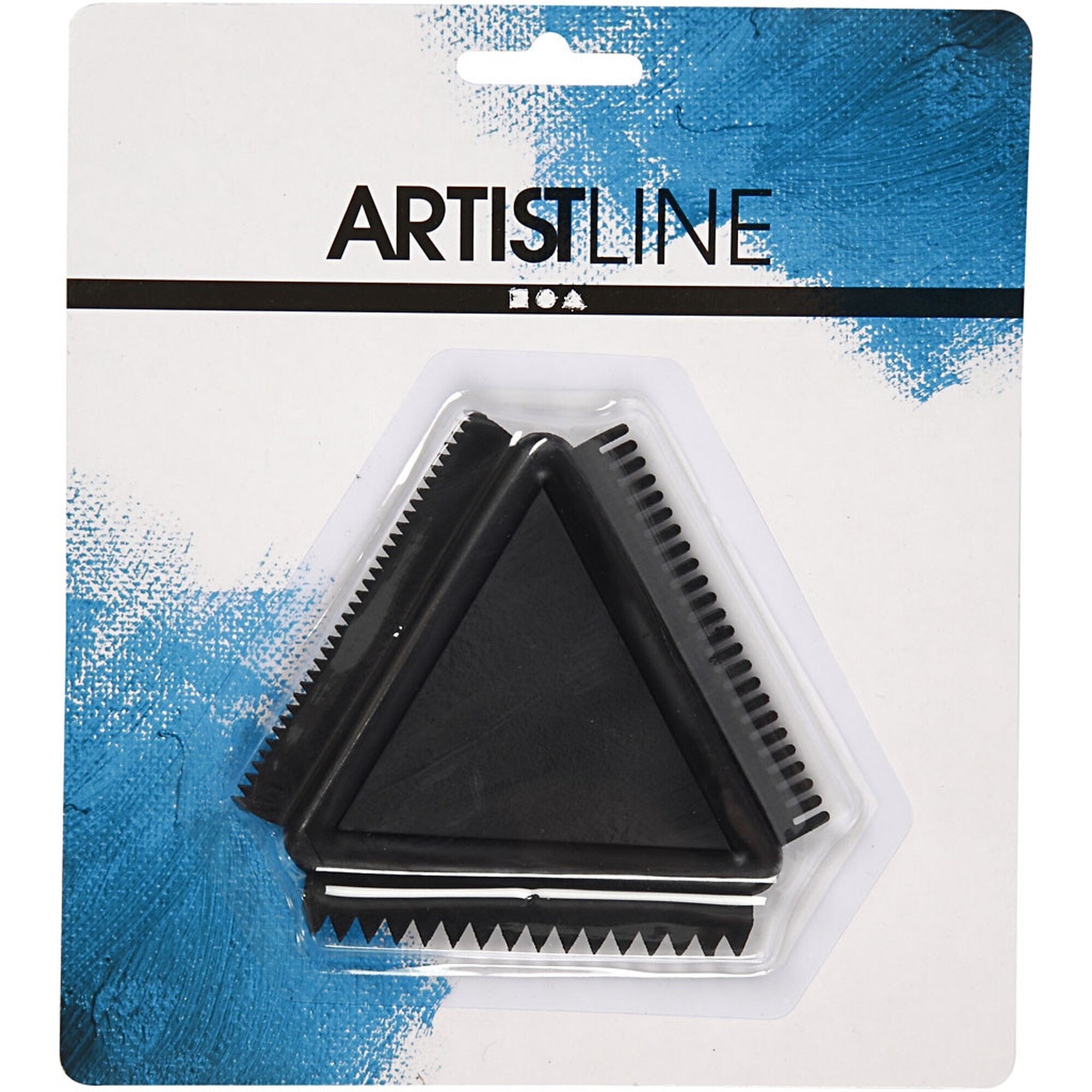 Trekantig Spackel - 9 cm