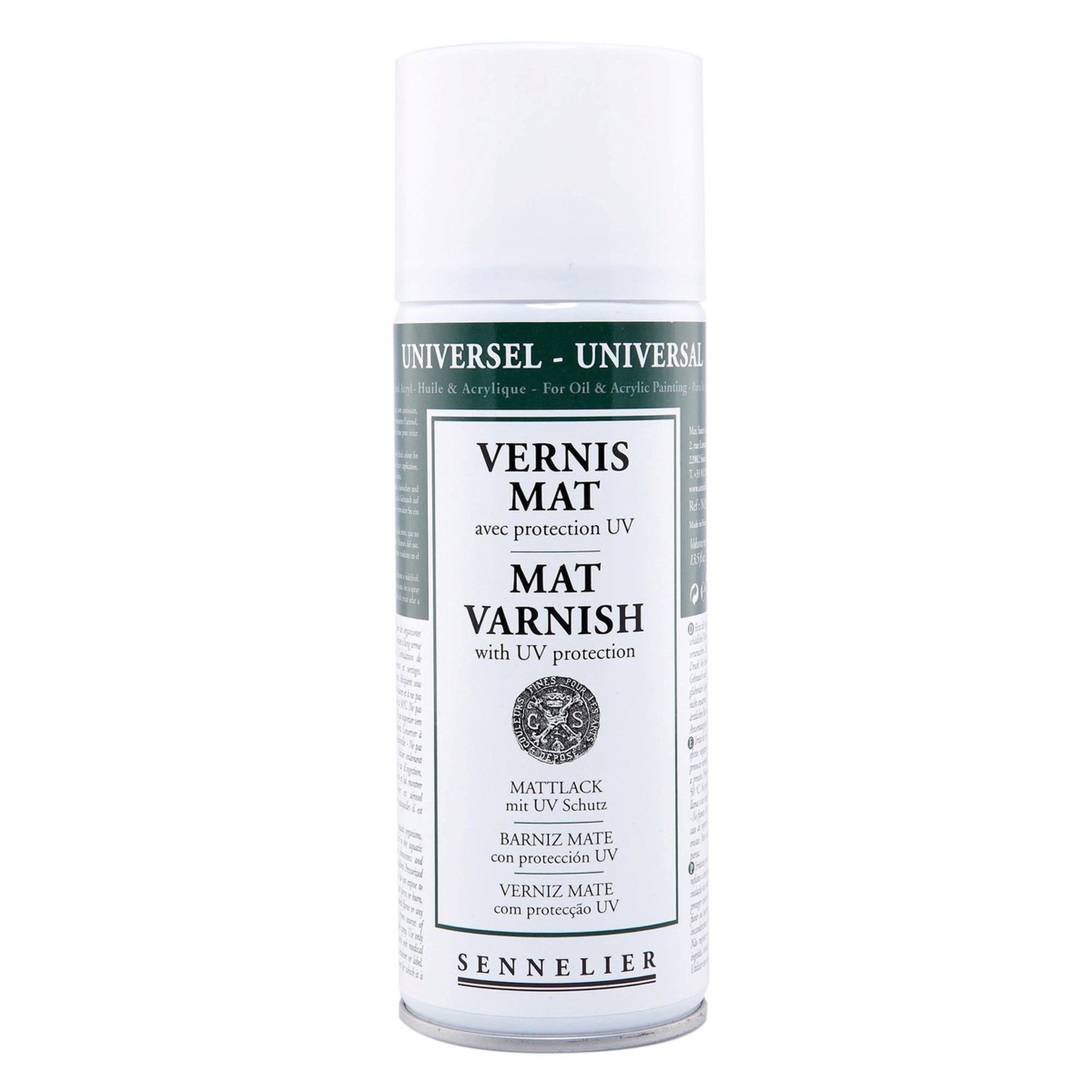 Sennelier Fernissa - UV Aerosol Painting Varnish Matt - 400 ml