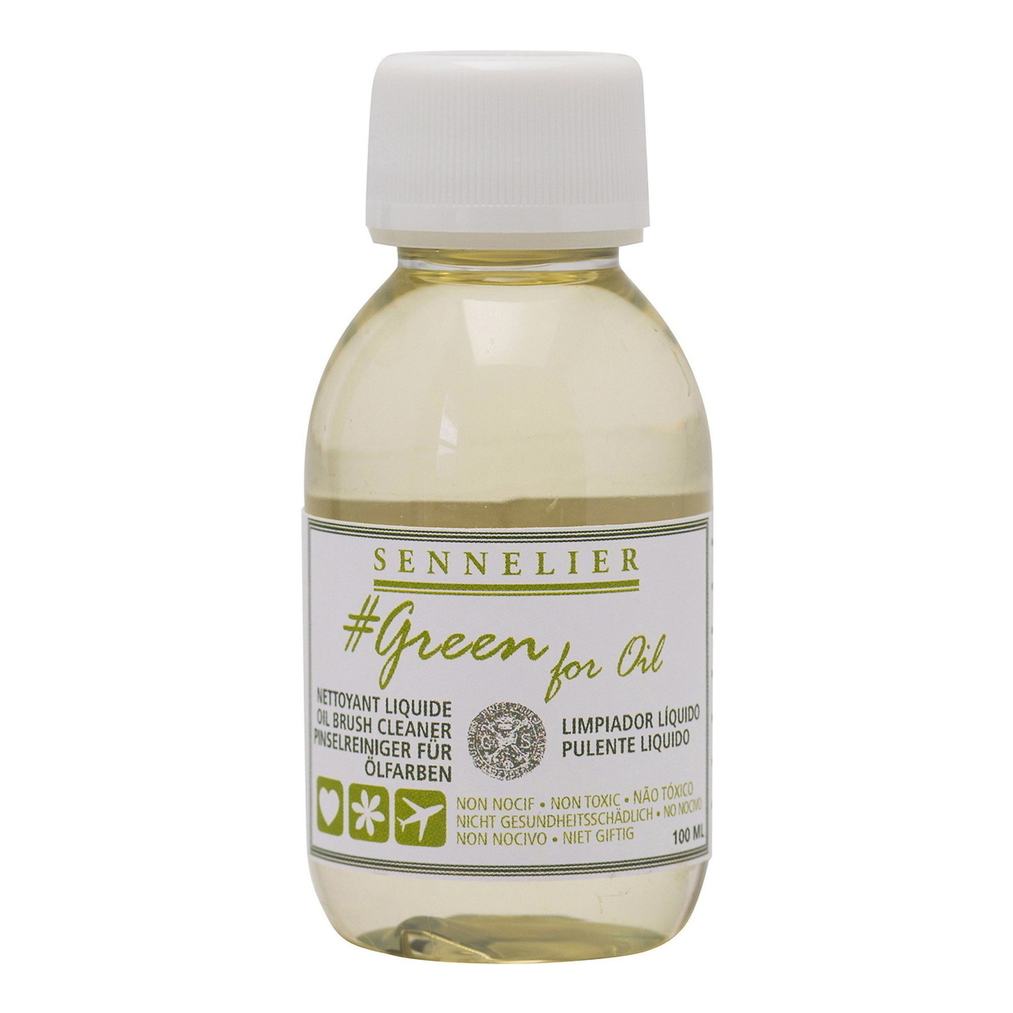 Sennelier Penseltvätt - Green for Oil Brush Cleaner - 100 ml