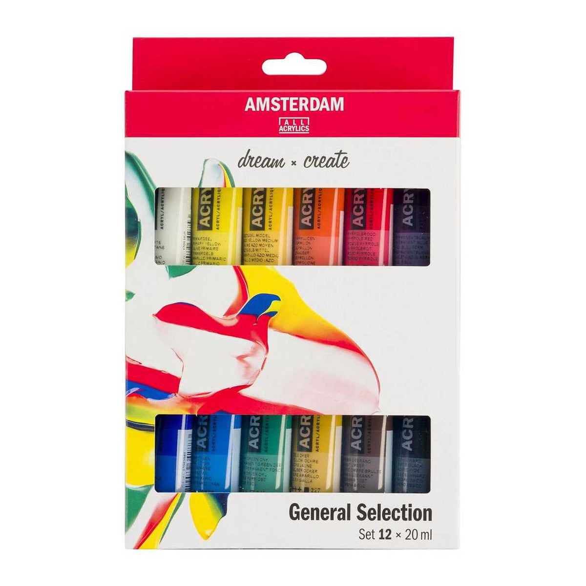 Amsterdam Akrylfärgset - Standardfärger - 20 ml