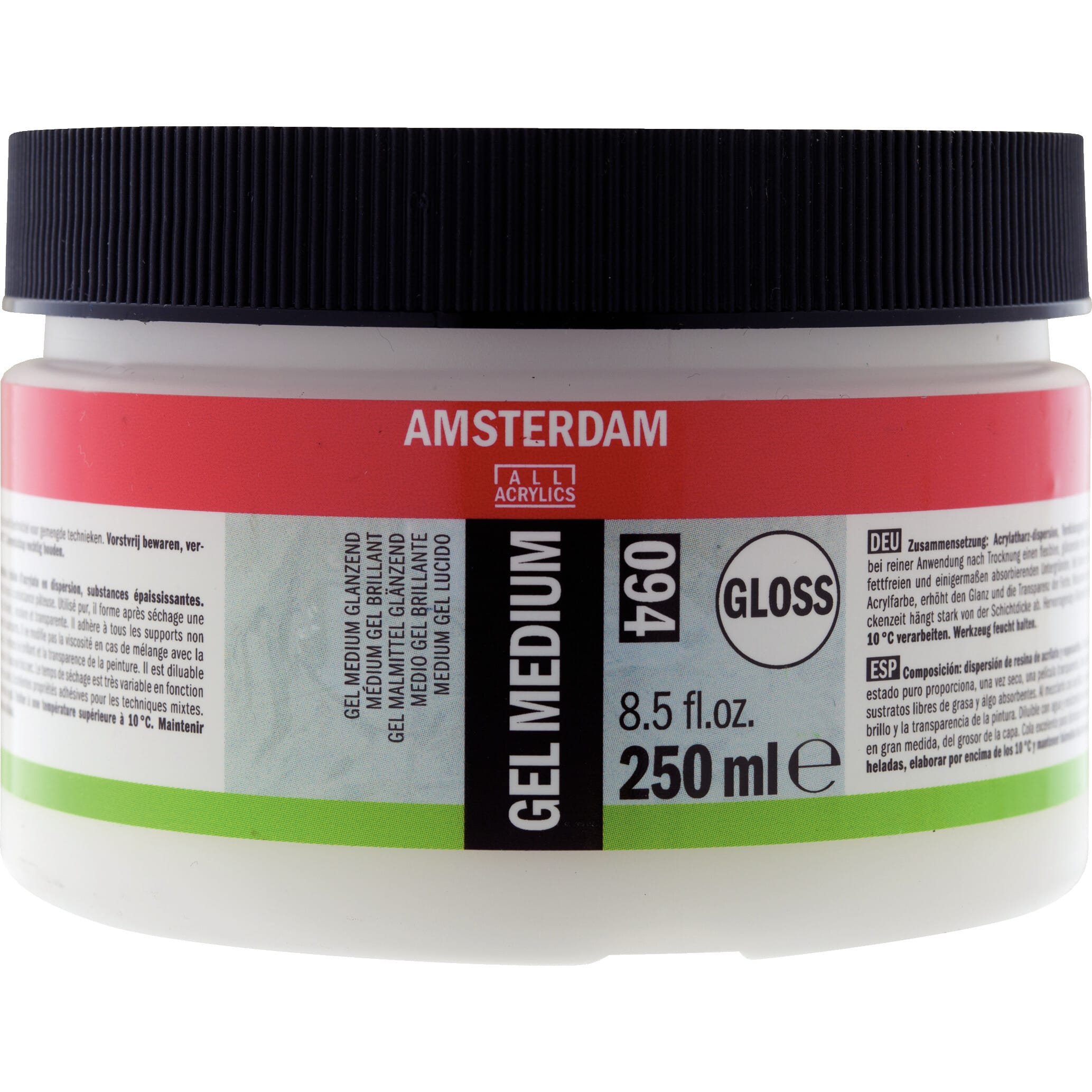 Amsterdam Akrylmedium - Gel Medium Gloss 094 - 250 ml