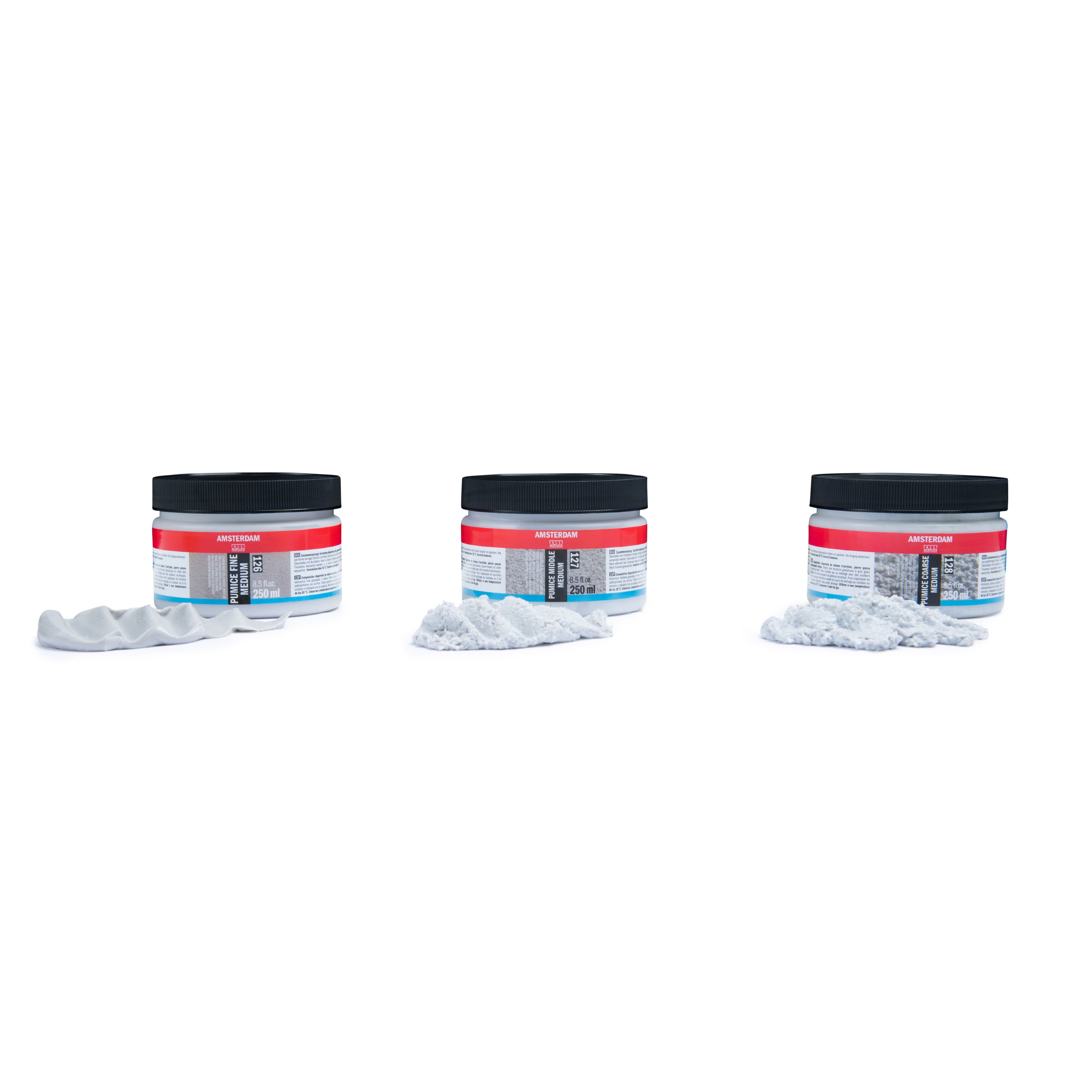 Amsterdam Akrylmedium - Pumice Medium 127 - 250 ml