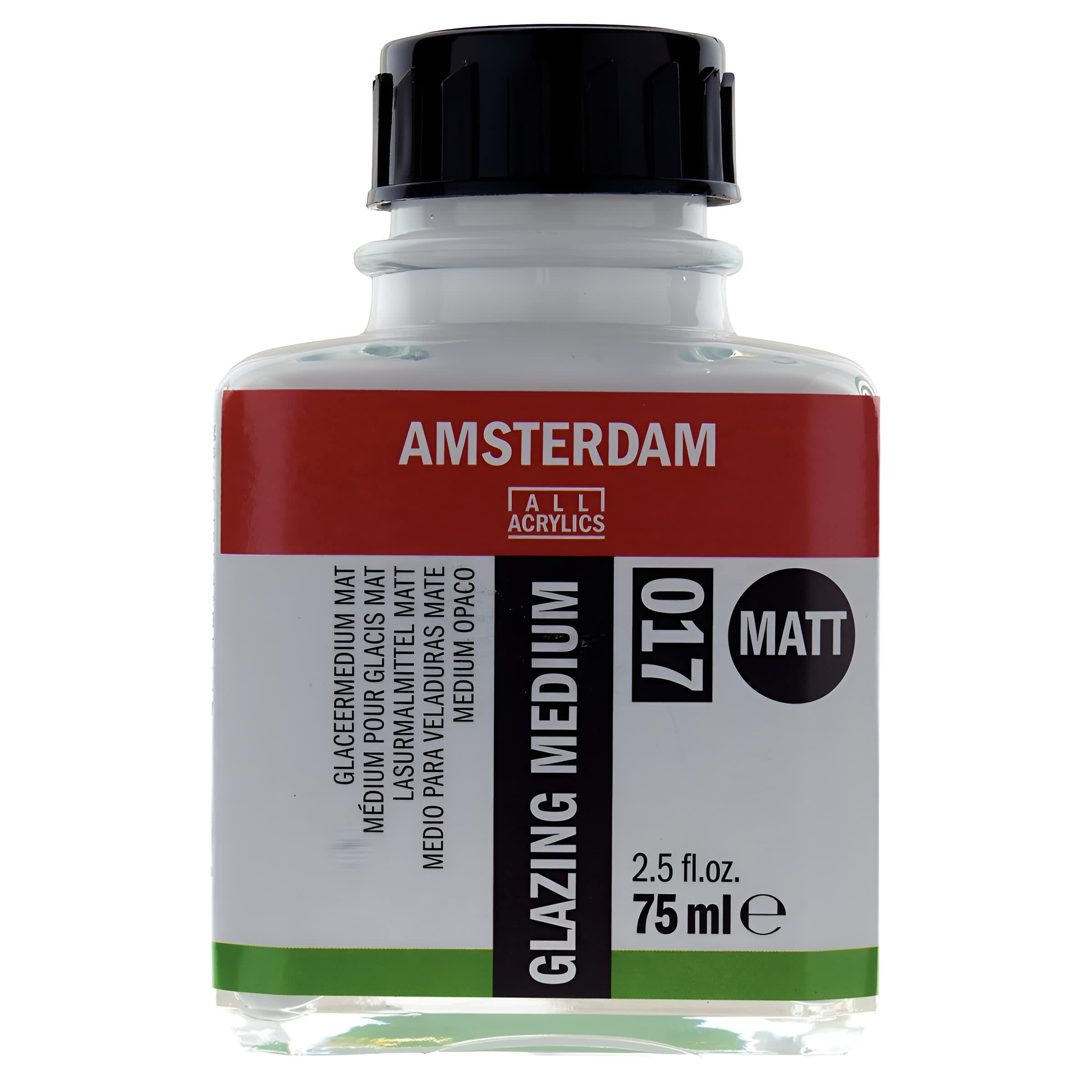 Amsterdam Akrylmedium - Glazing Medium Matt 017 - 75 ml