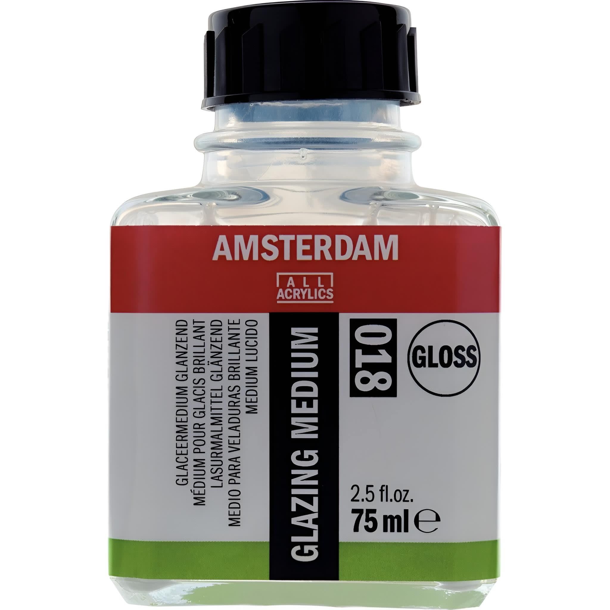 Amsterdam Akrylmedium - Glazing Medium Glossy 018 - 75 ml