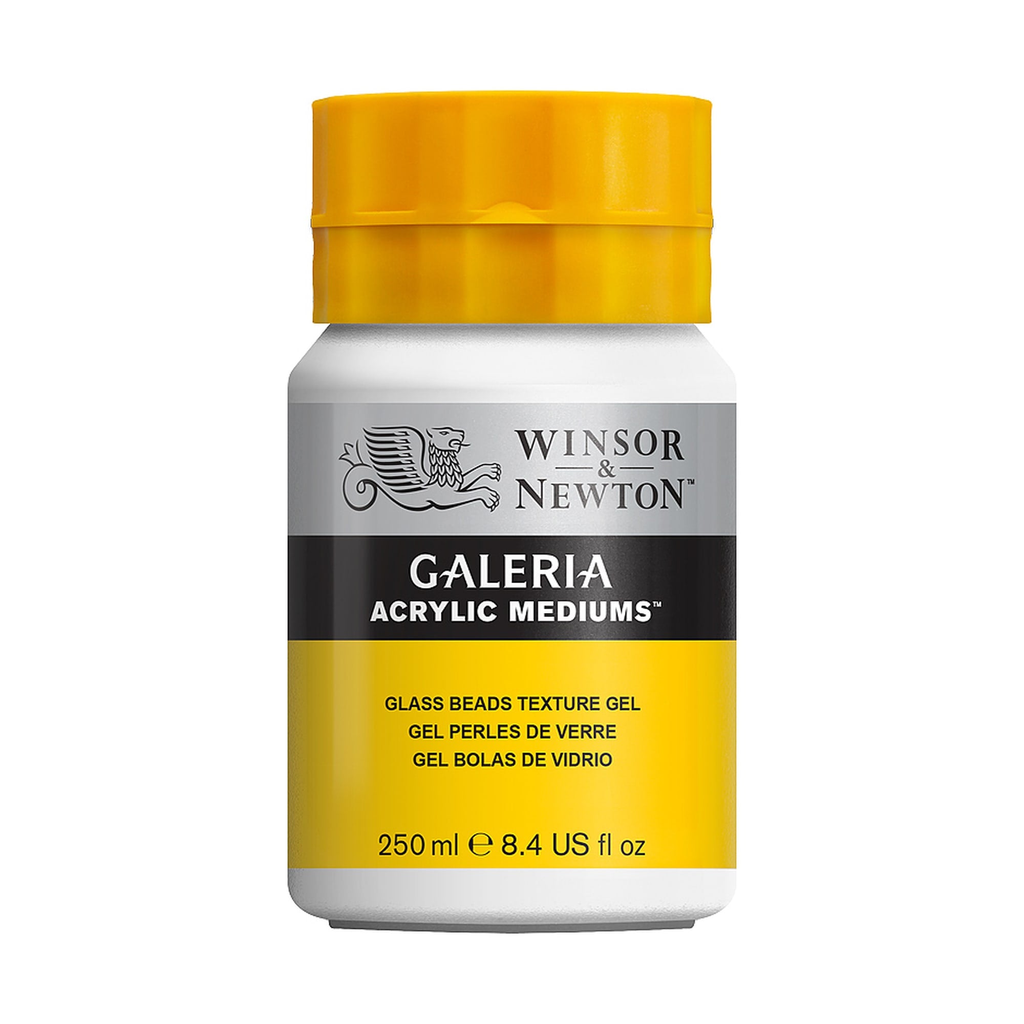Winsor & Newton Akrylmedium - Galeria Glass Beads Texture Gel - 250 ml