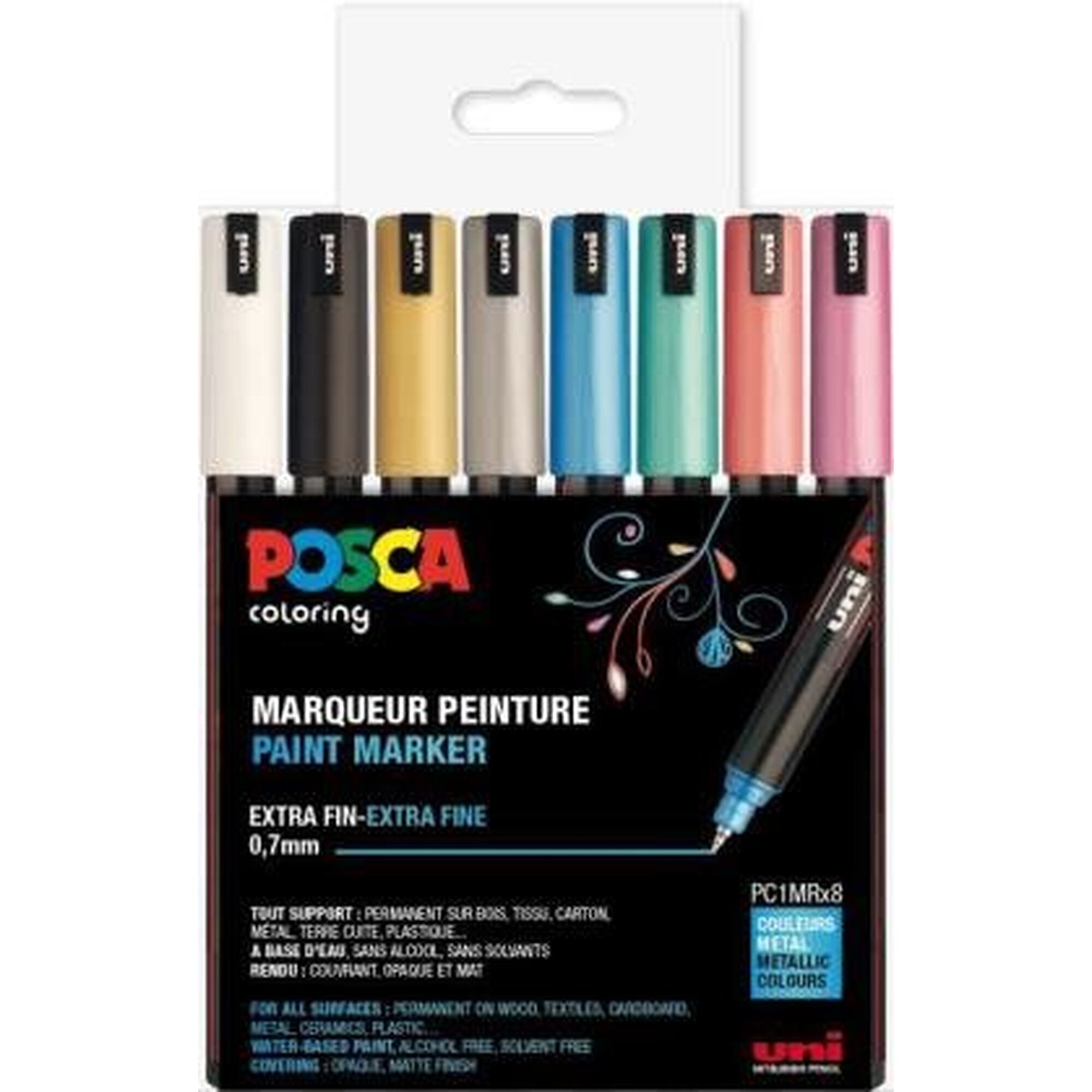 Posca PC-1MR Set (0,7 mm)