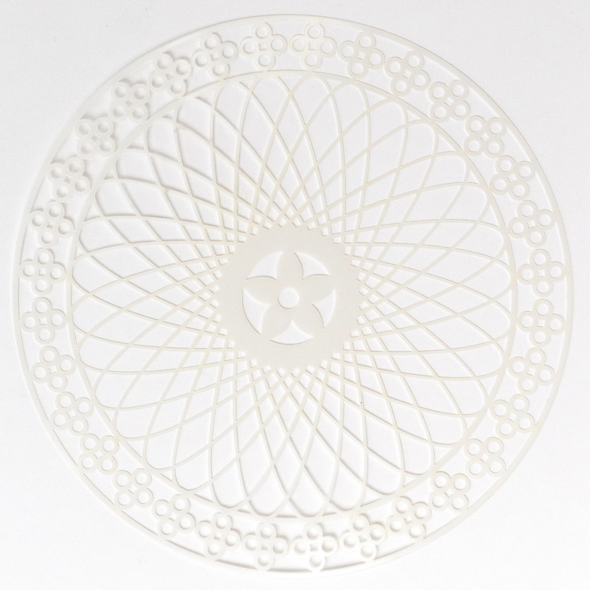 Schablon 15 x 15 cm - Mandala Infinite - Art of Veda fargprov