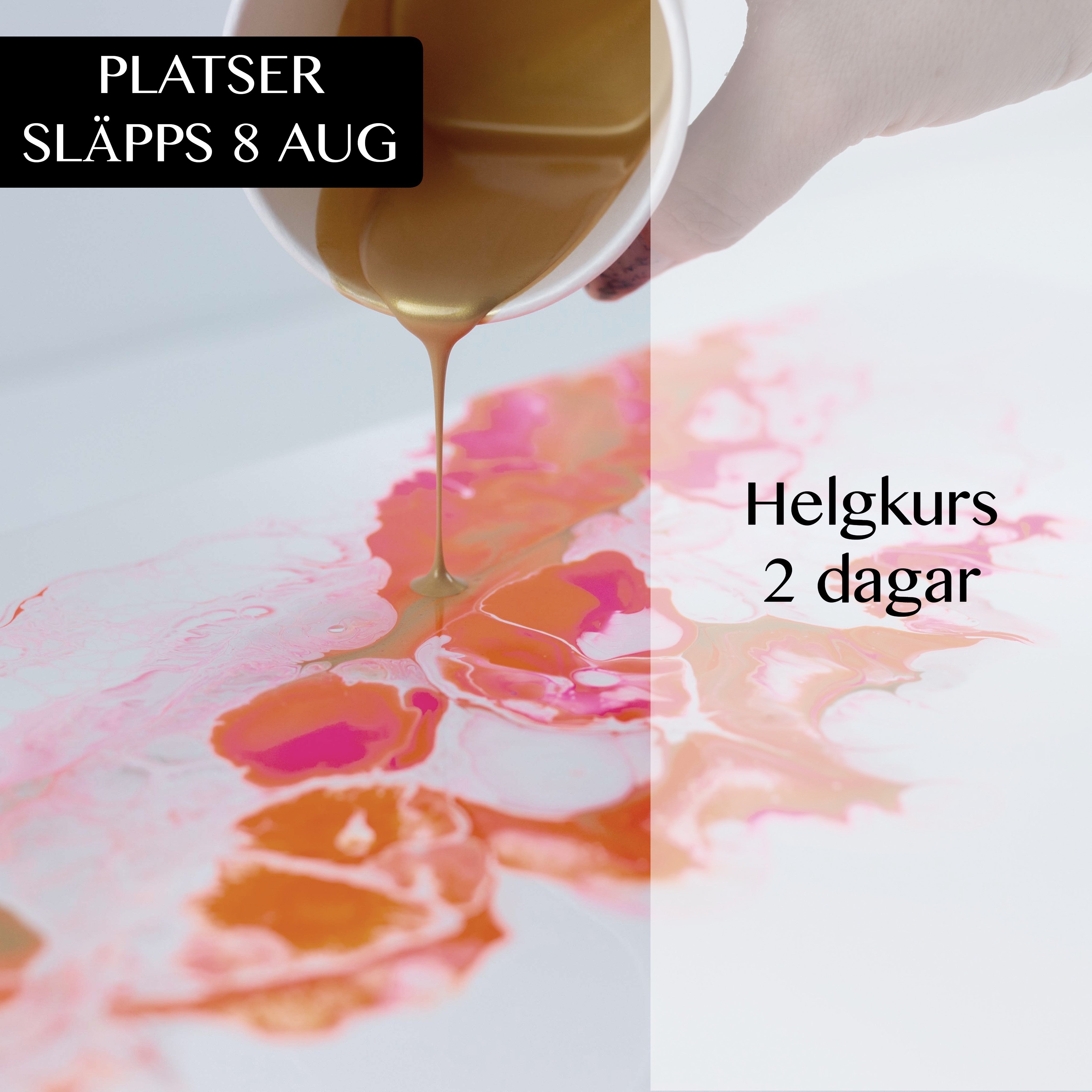 Fluid Art Kurs - Flow & Frihet