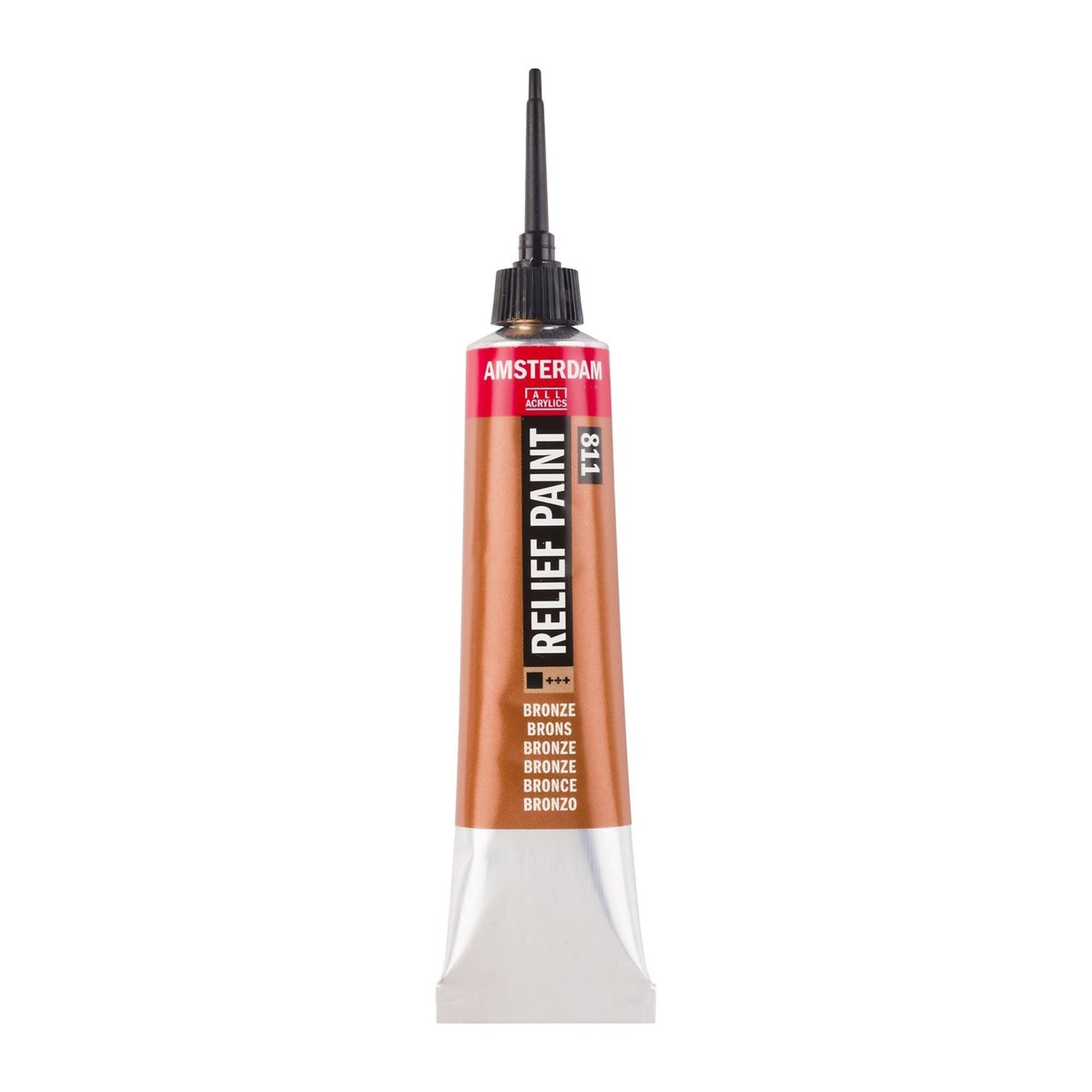 Amsterdam Relief Paint 20 ml - Bronze #811
