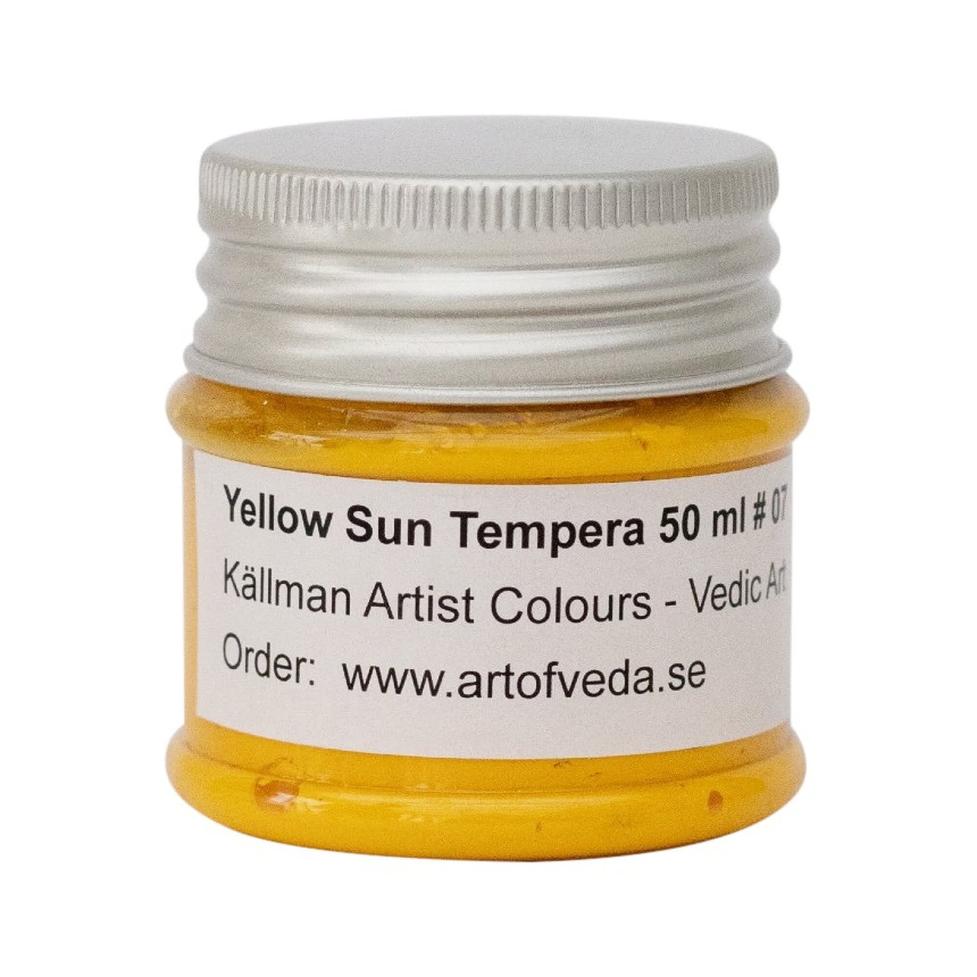 Källman Artists Color temperafärg 50ml - Sun Yellow #07