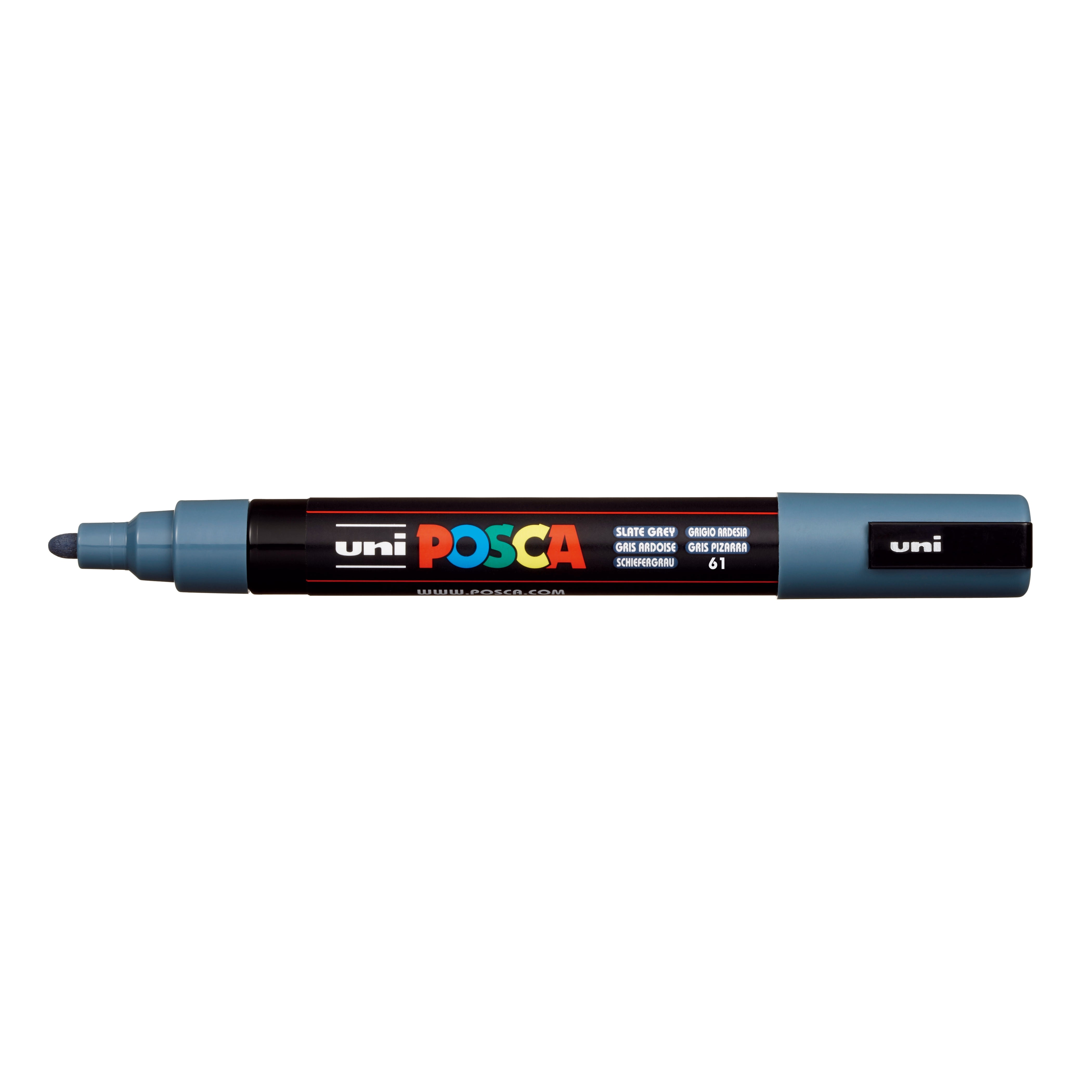 Posca Penna PC-5M Medium (1,8–2,5 mm) - Slate Grey #096