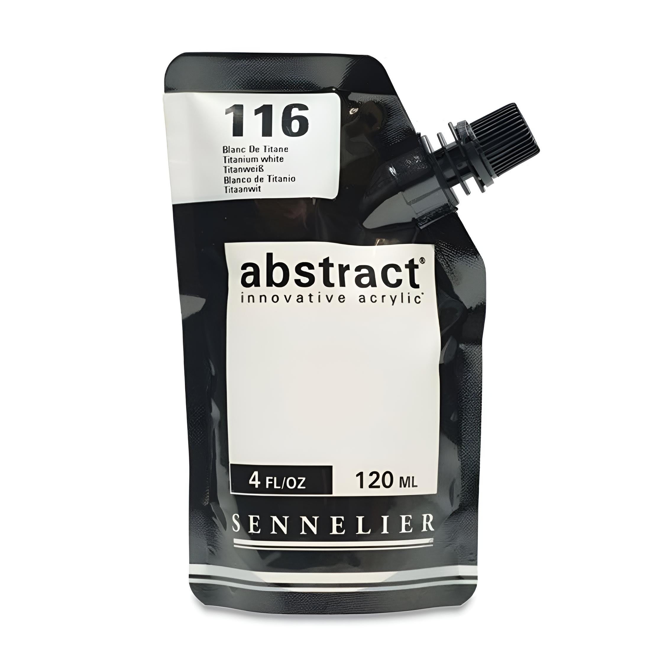 Sennelier Abstract Akrylfärg 120ml - Titanium white #116