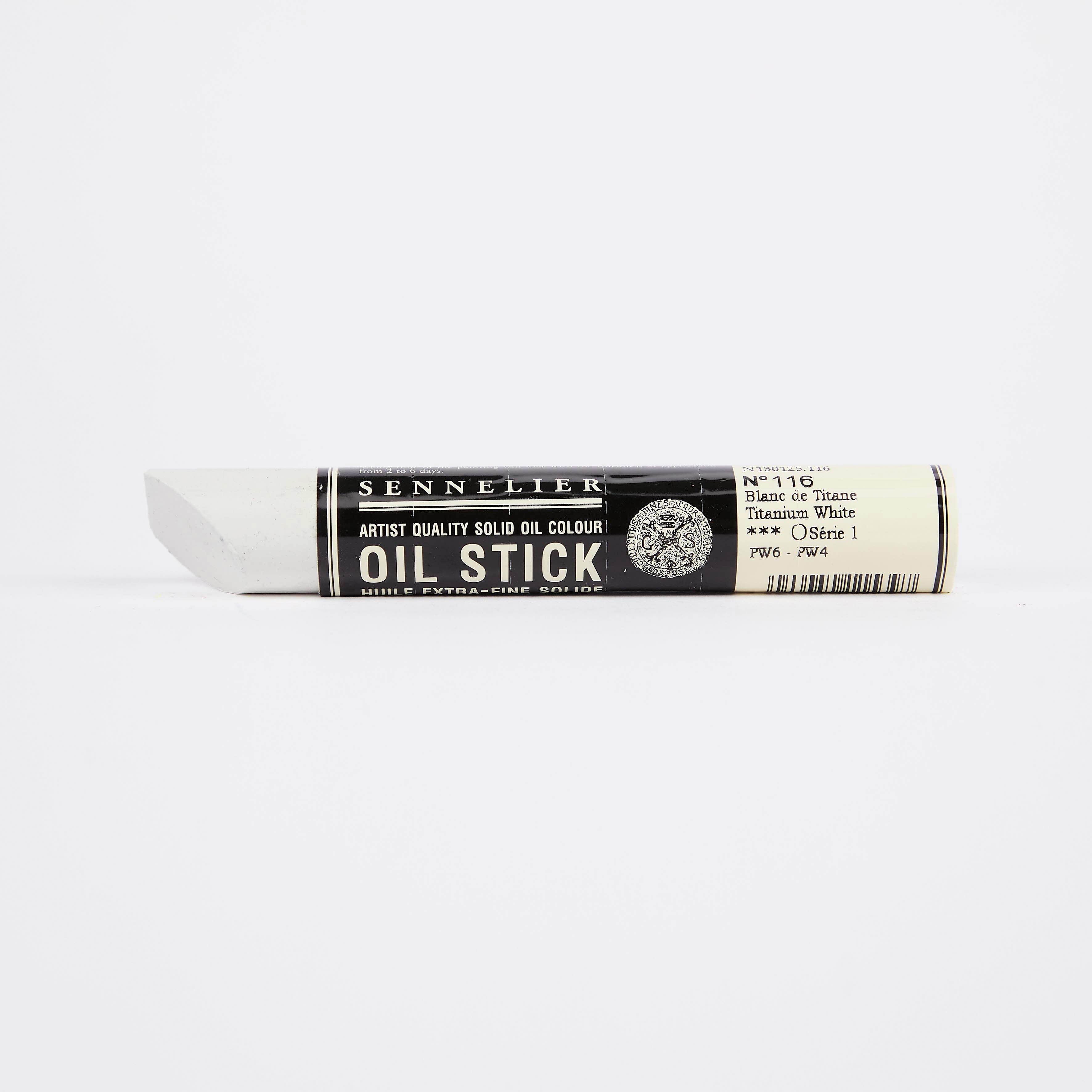 Sennelier Oil Stick 38ml Oljefärgskrita - Titanium White #116