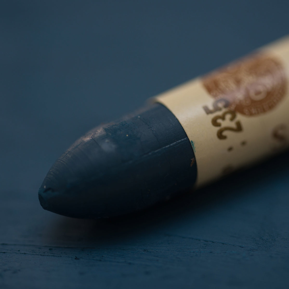Sennelier Oil Pastel 5ml Oljepastellkrita - Charcoal Blue #235 fargprov