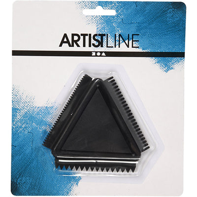 Trekantig Spackel - 9 cm