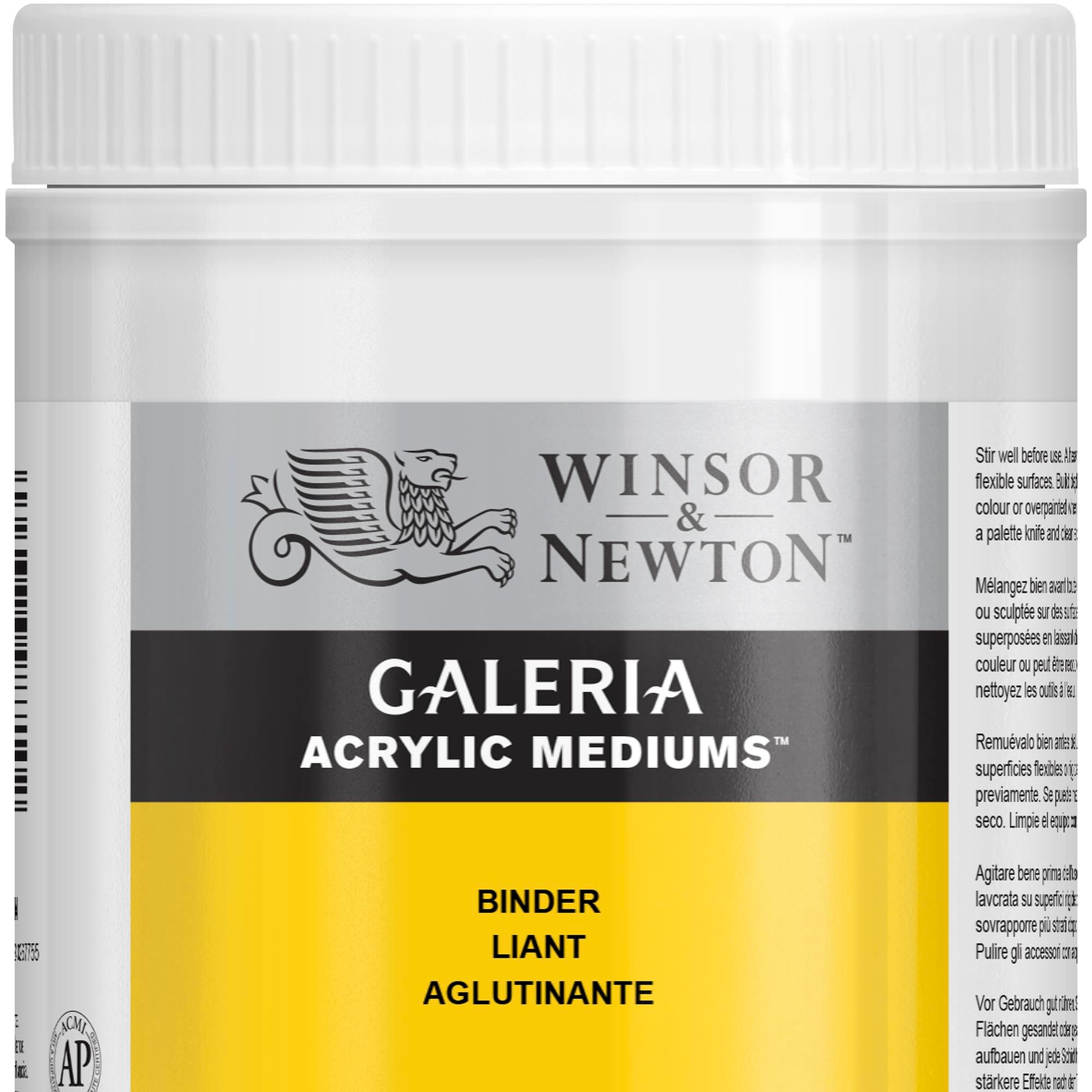 Winsor & Newton Akrylmedium - Galeria Acrylic Binder - 1000 ml