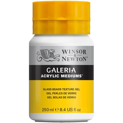 Winsor & Newton Akrylmedium - Galeria Glass Beads Texture Gel - 250 ml