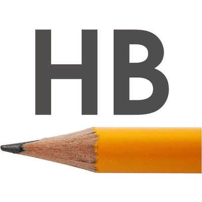 Creotime Skolblyerts HB - 12 st