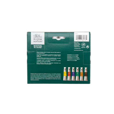 Winsor & Newton Winton Oljefärgset - 6 x 21 ml