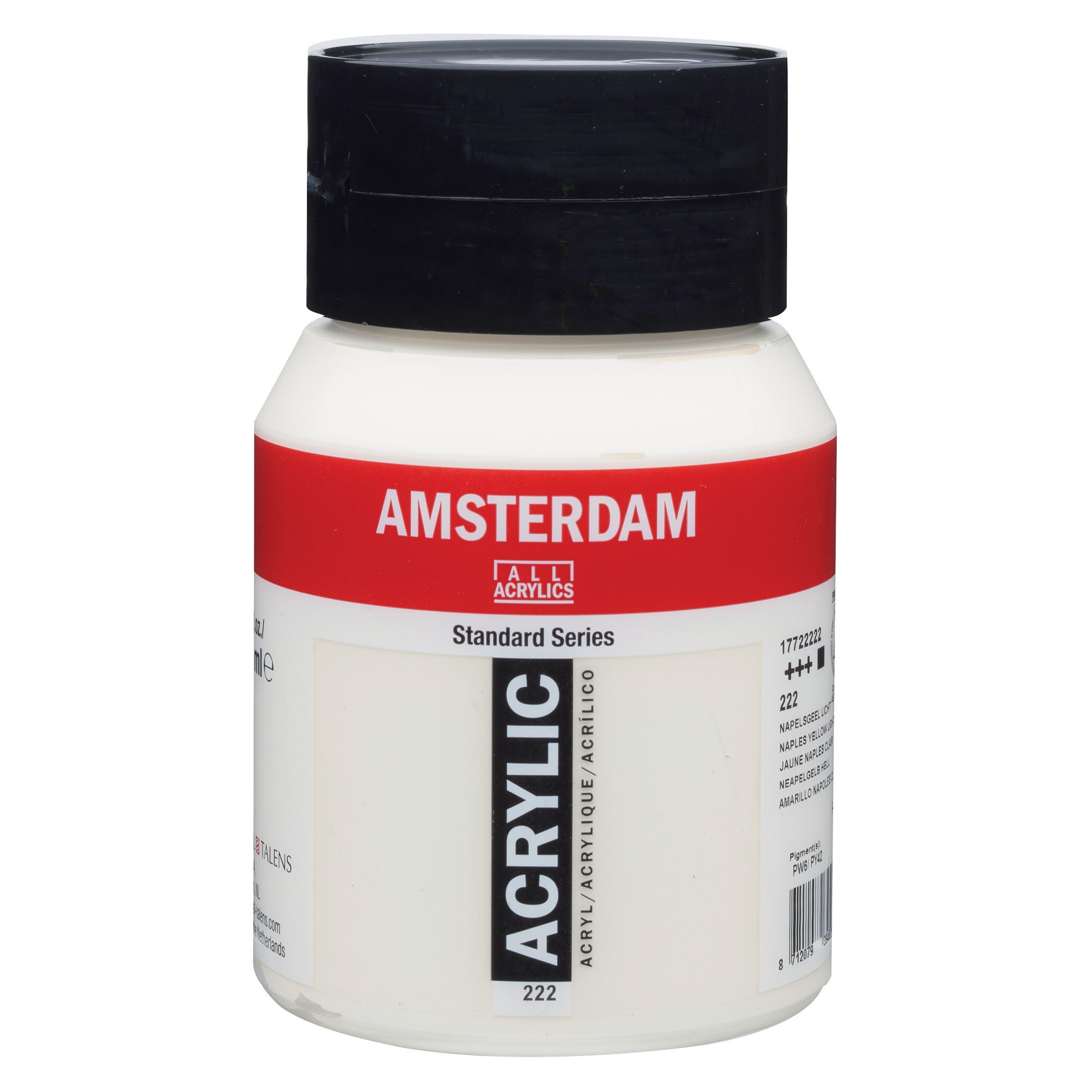 Amsterdam Akrylfärg 500ml - Naples Yellow Light #222