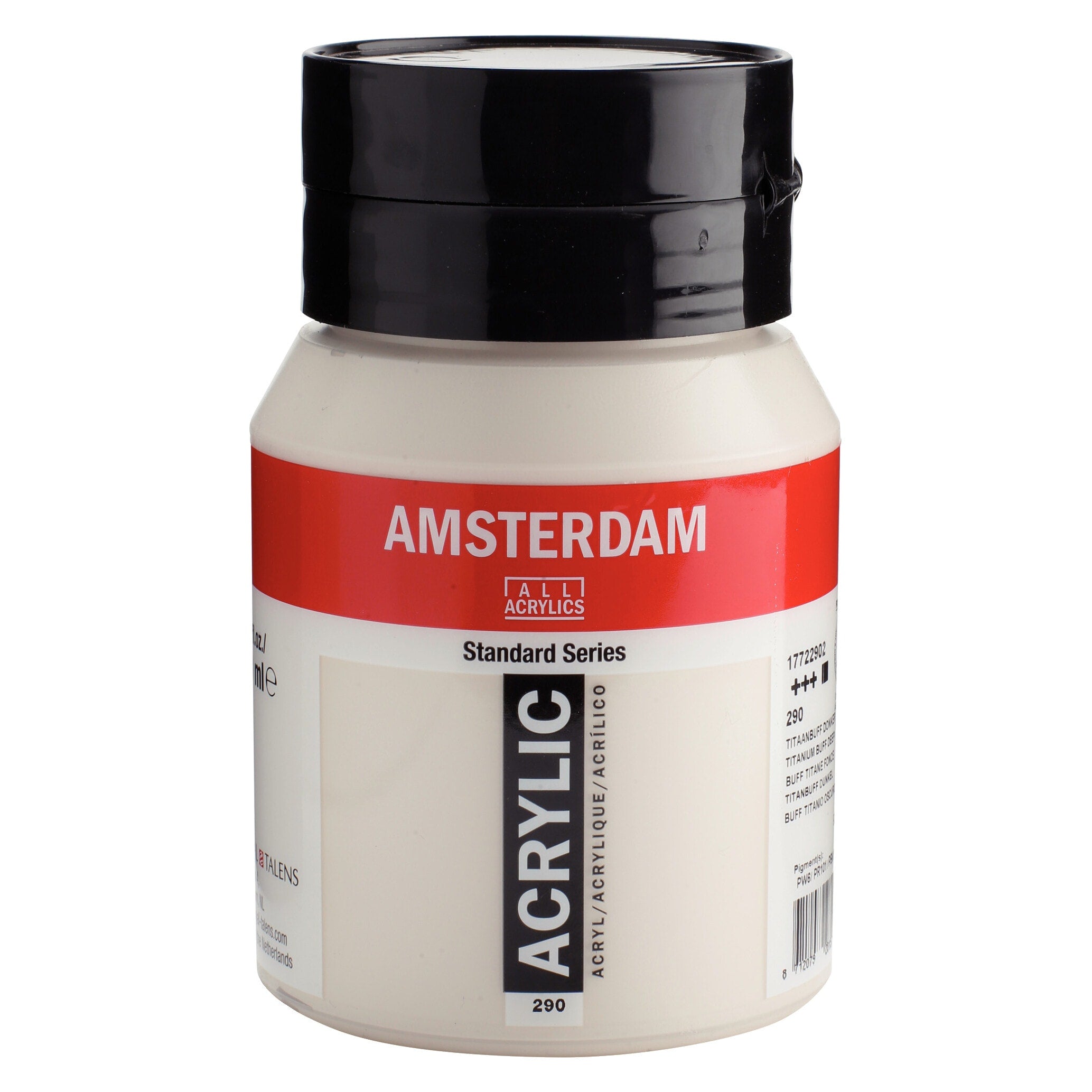 Amsterdam Akrylfärg 500ml - Titanium Buff Deep #290