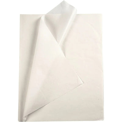 Papper - Silkespapper - 17gg 50 x 70cm - 25 ark - Creotime