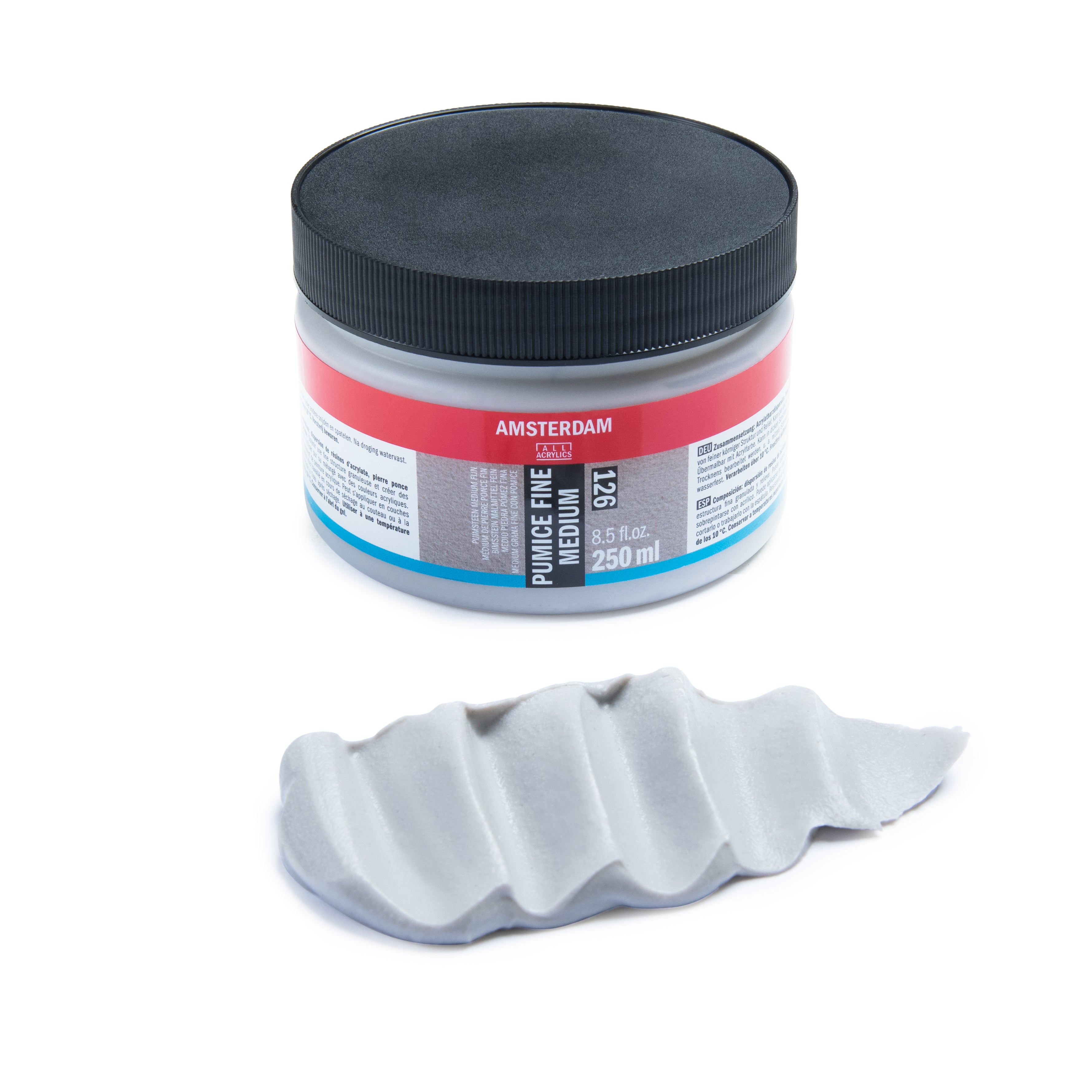 Akrylmedium - Pumice Fine Medium #126  - Amsterdam - 250ml