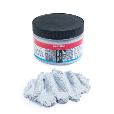 Amsterdam Akrylmedium - Pumice Coarse Medium 128 - 250 ml
