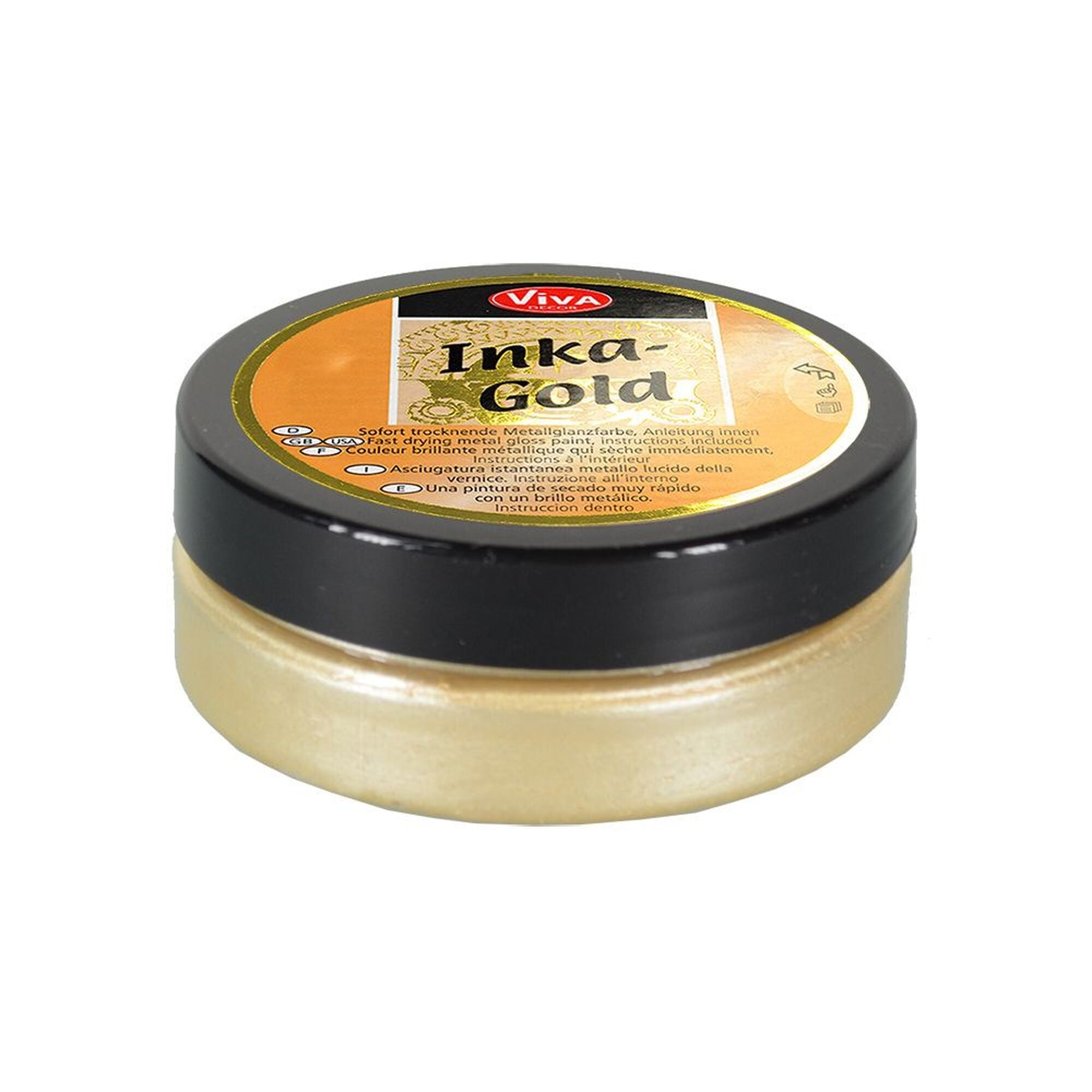 Inka Gold 50 ml Metallisk Vaxpasta