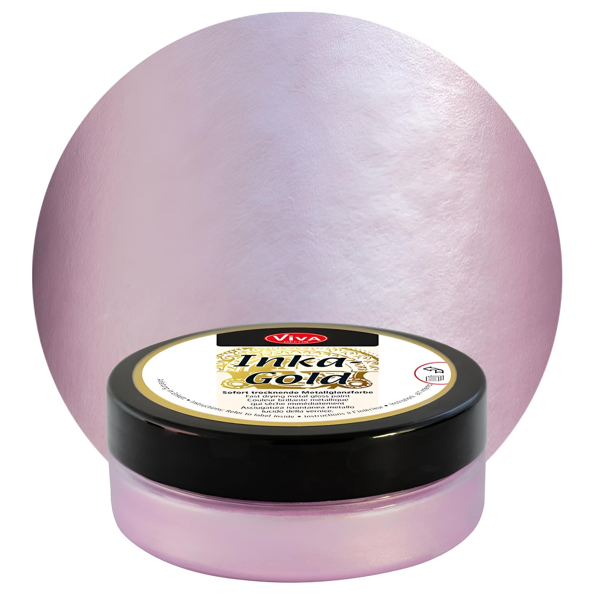 Inka Gold 50 ml Metallisk Vaxpasta - Rose Quartz