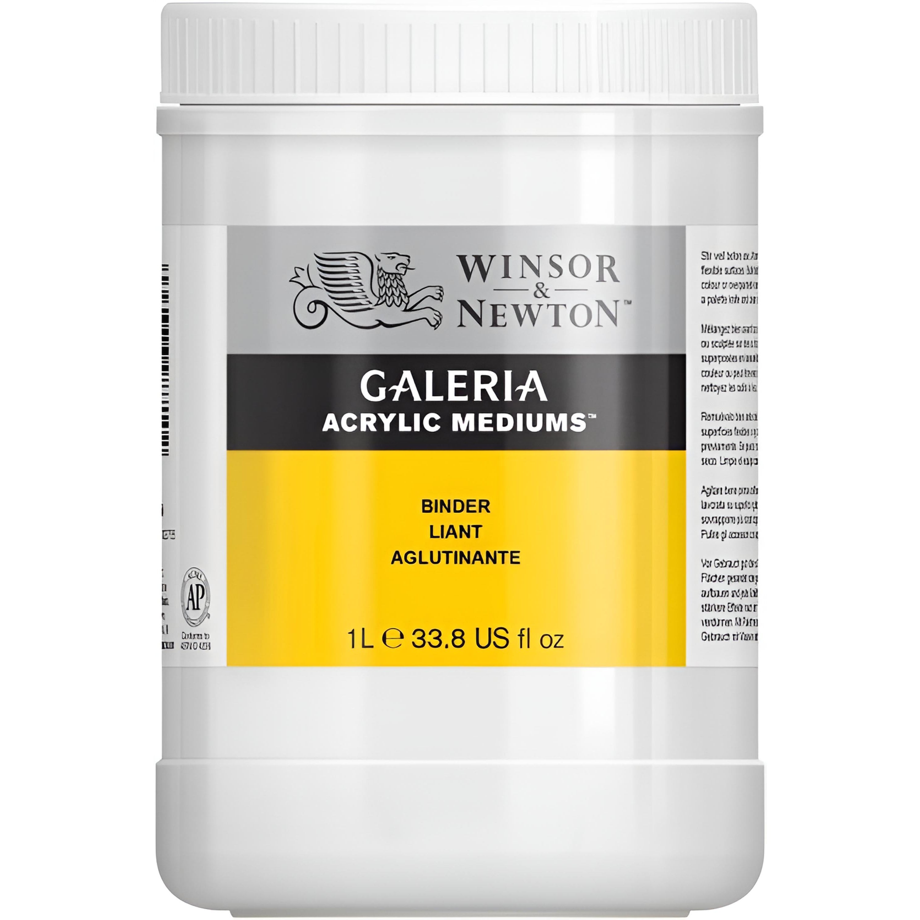 Winsor & Newton Akrylmedium - Galeria Acrylic Binder - 1000 ml