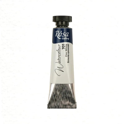 Rosa Gallery akvarellfärg 10 ml - Zinc White #701
