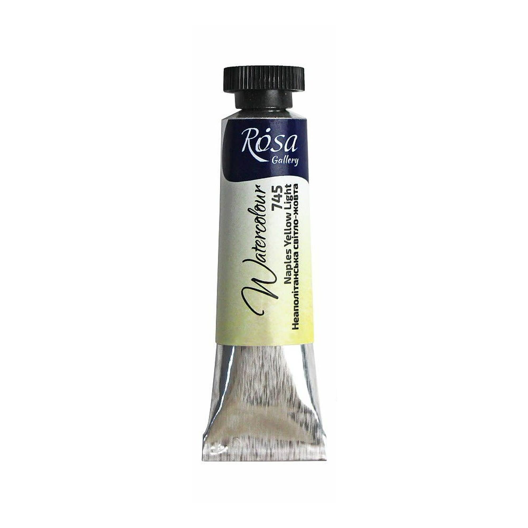 Rosa Gallery akvarellfärg 10 ml - Naples Yellow Light #745