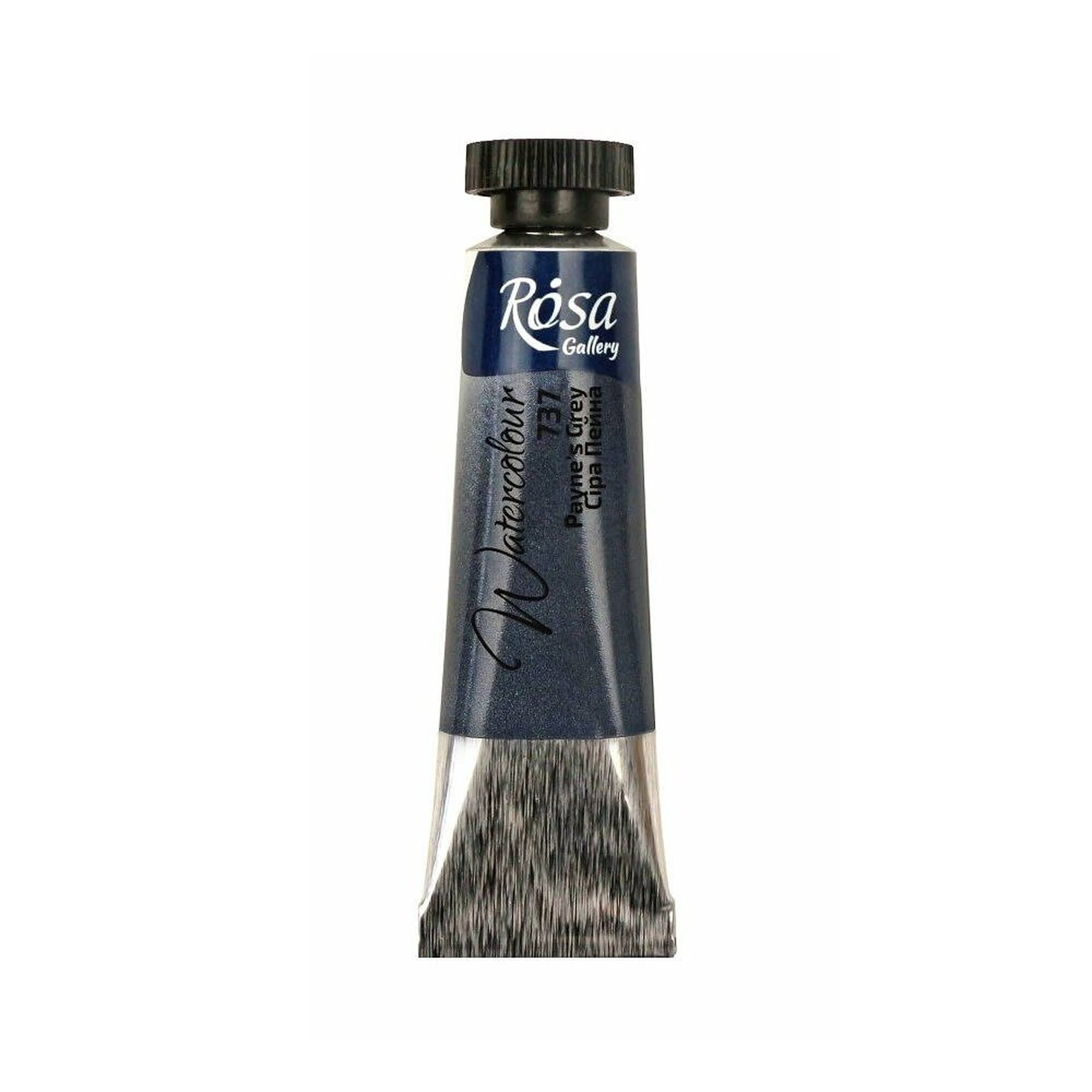 Rosa Gallery akvarellfärg 10 ml - Payne's Grey #737