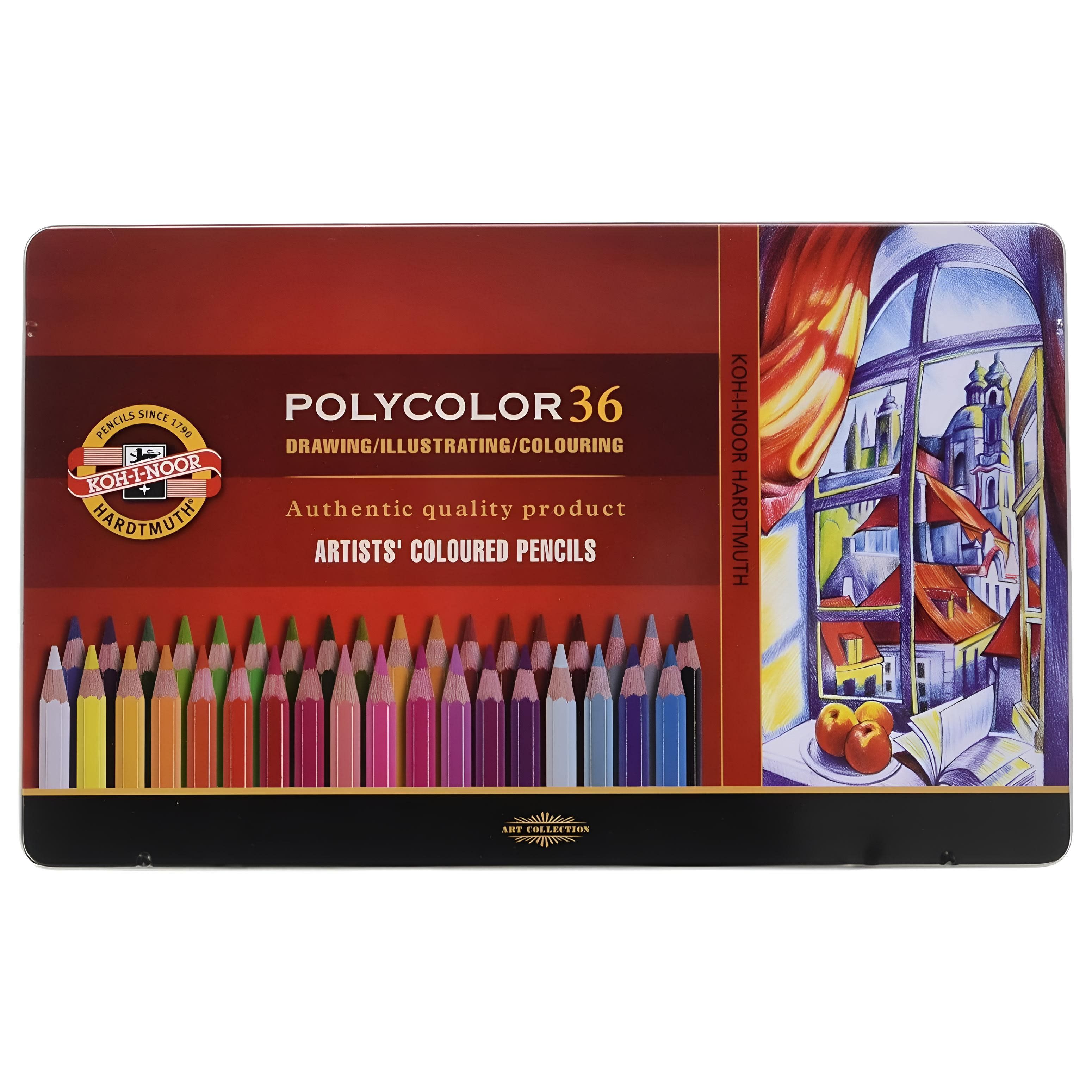 Koh-I-Noor Färgpennset - Polycolor - 36st