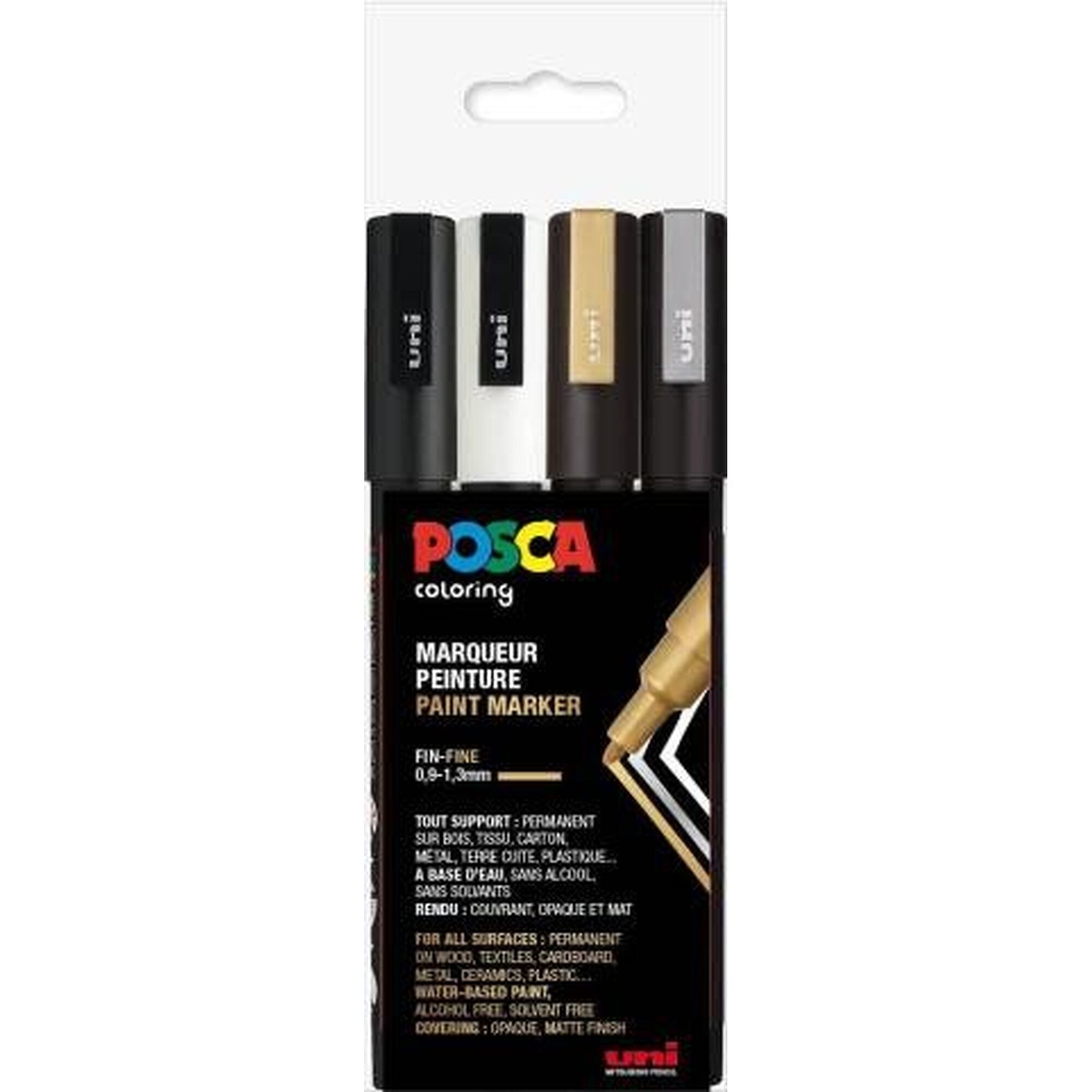 Posca PC-3M Set (0,9–1,3 mm)