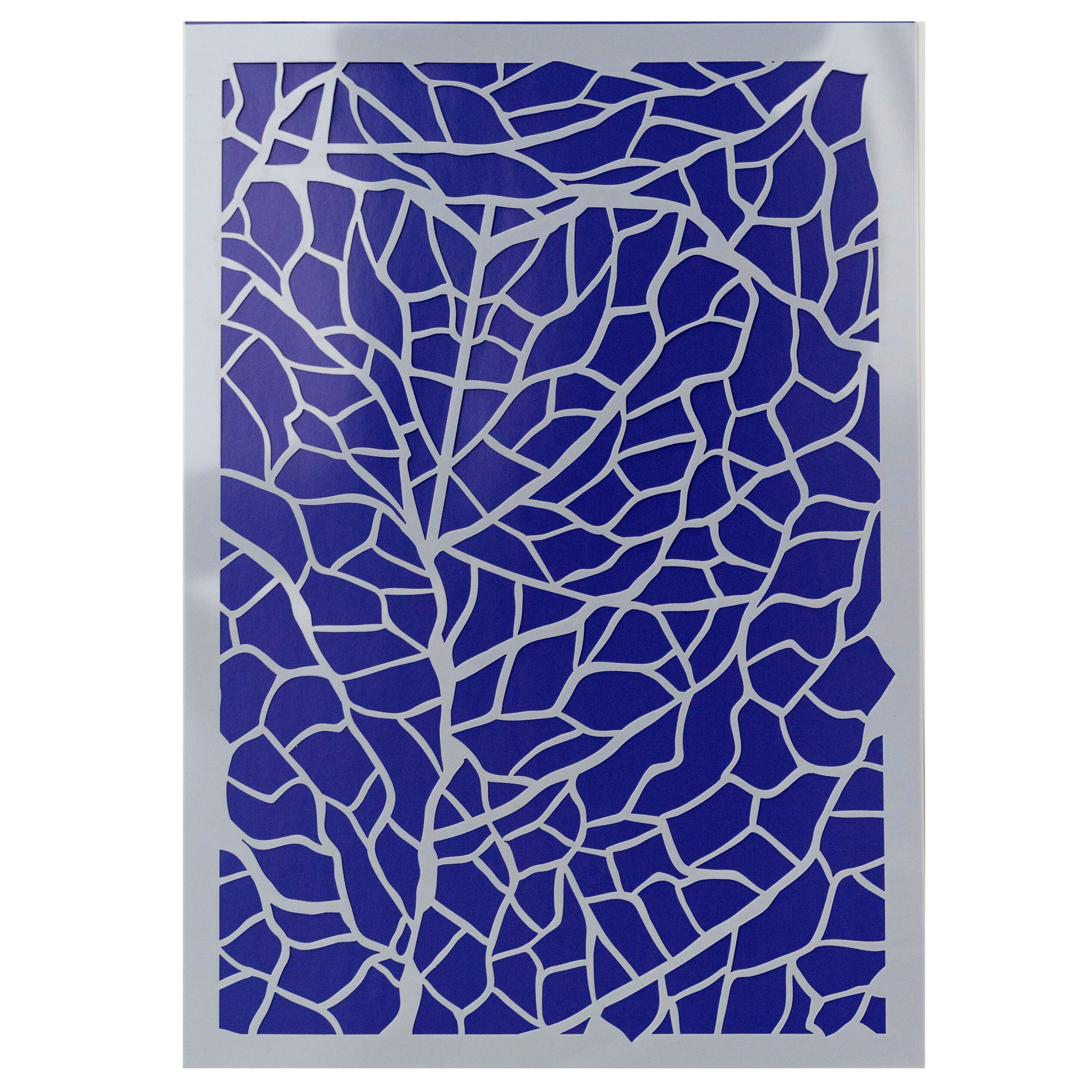 Schablon A4 - Blad - Art of Veda