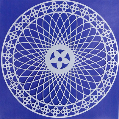 Schablon 15 x 15 cm - Mandala Infinite - Art of Veda