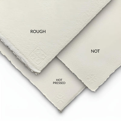 Akvarellpapper – Rough, 300 g – 56 x 76 cm, 10 st – Saunders Waterford fargprov