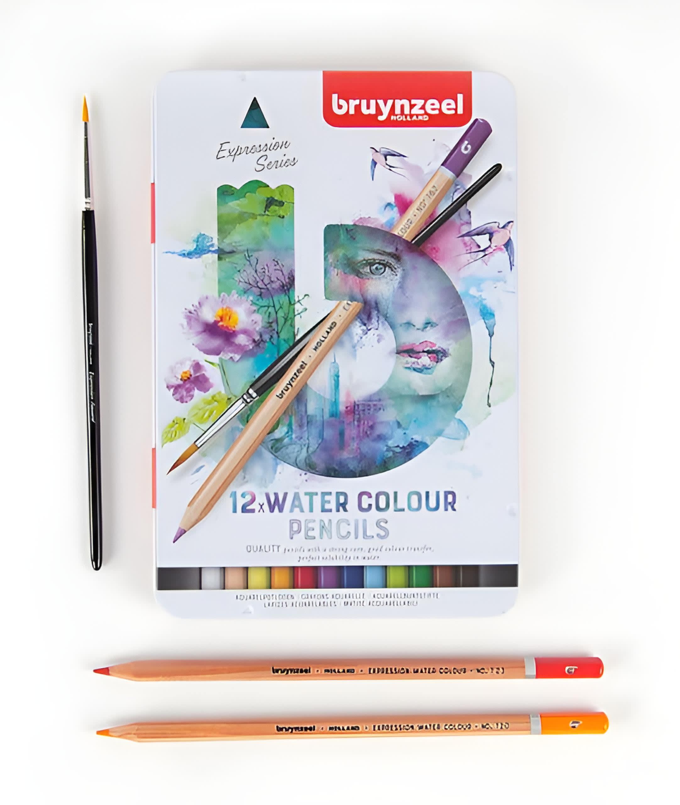 Bruynzeel Akvarellpennor - Expression Aquarel - 12st