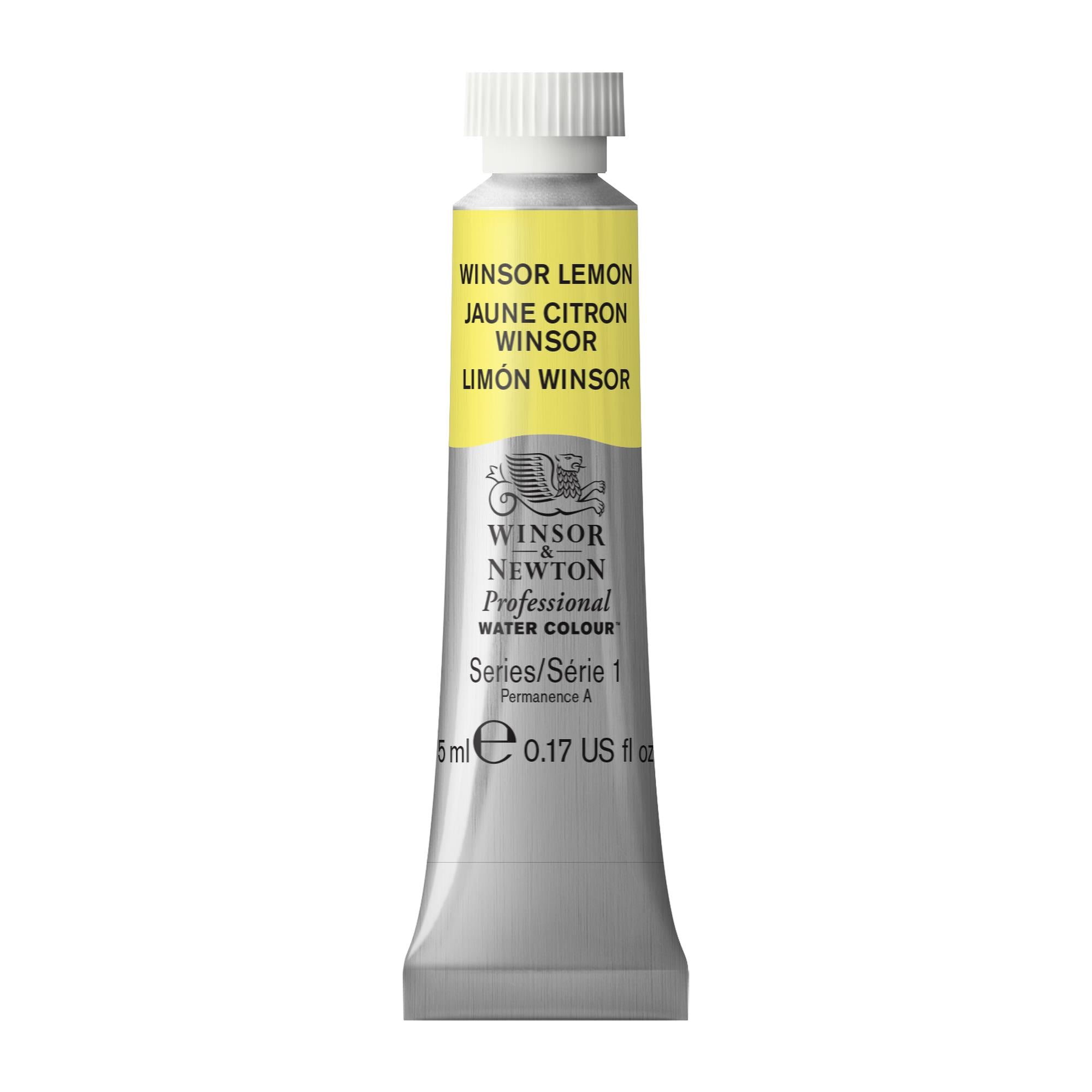 Winsor & Newton Professional akvarellfärg 5ml Winsor lemon #722