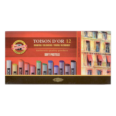 Koh-I-Noor Torrpastell - Toison D'or Soft Pastels - 12st