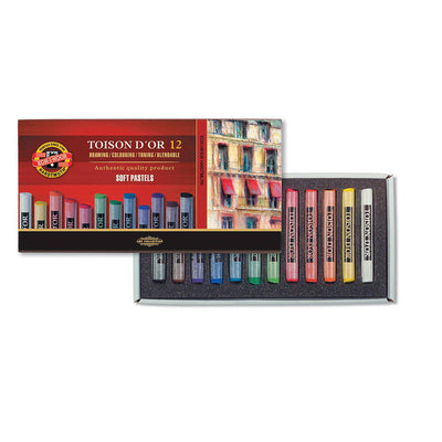 Koh-I-Noor Torrpastell - Toison D'or Soft Pastels - 12st