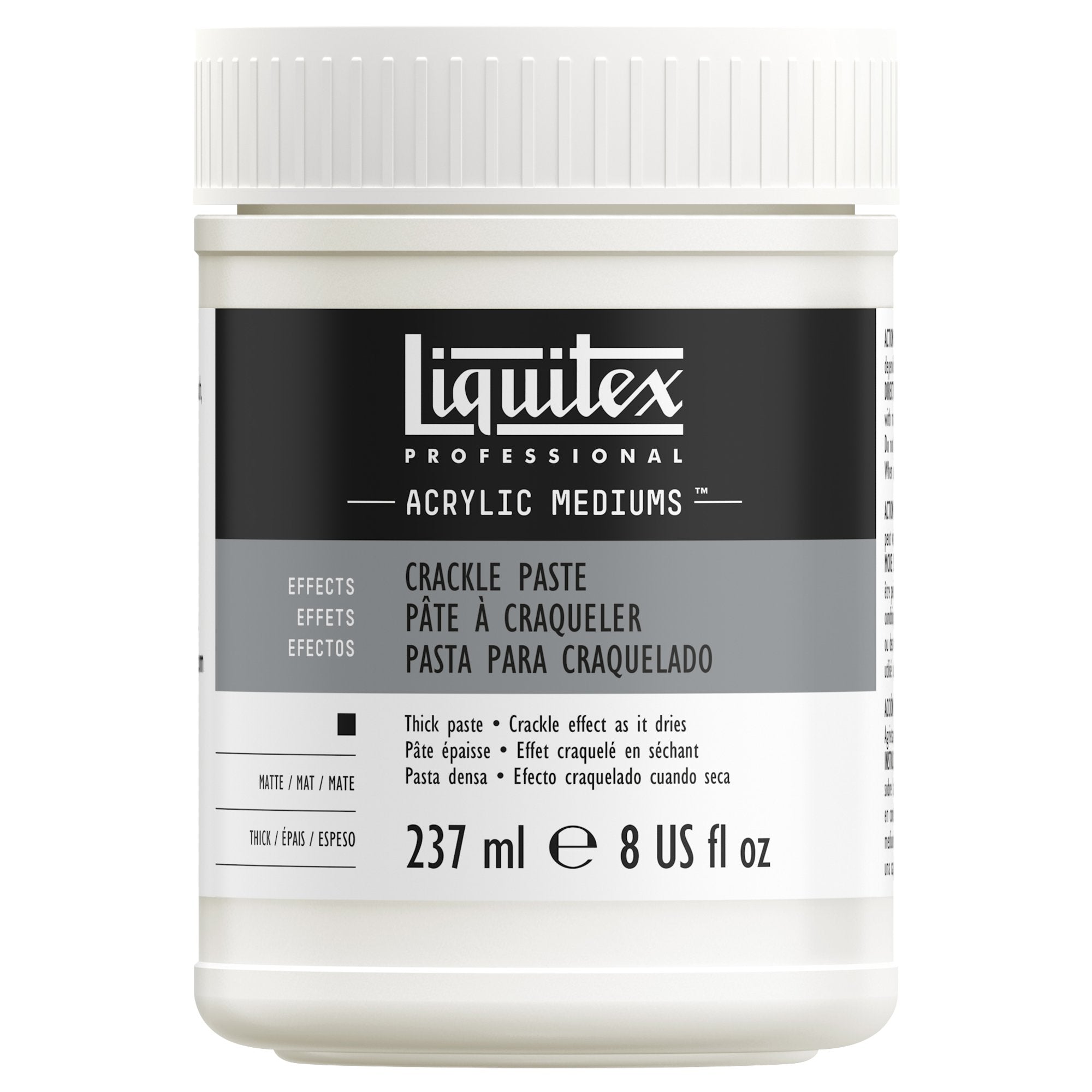 Liquitex Akrylmedium - Crackle Paste - 237 ml