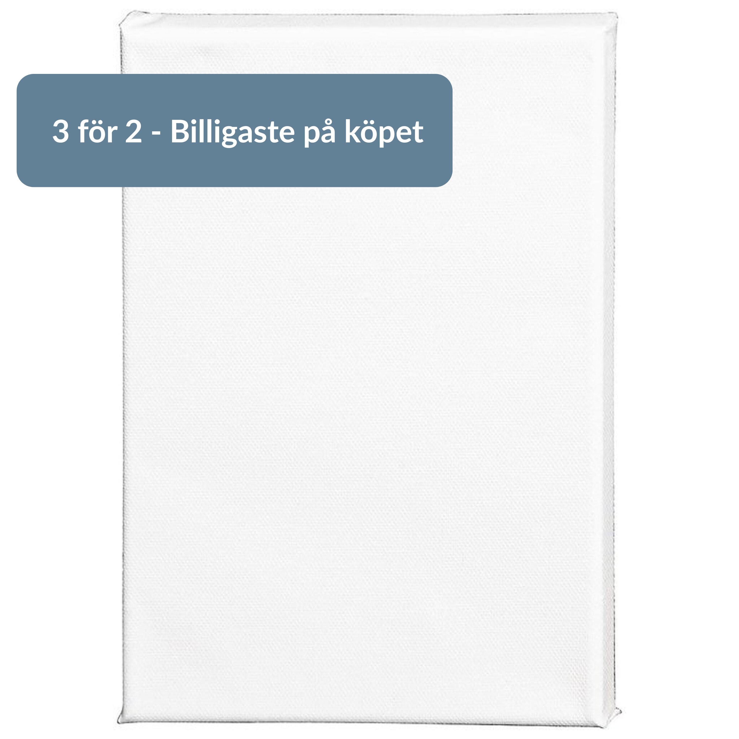 Uppspänd Målarduk i Bomull - Hobby Canvas