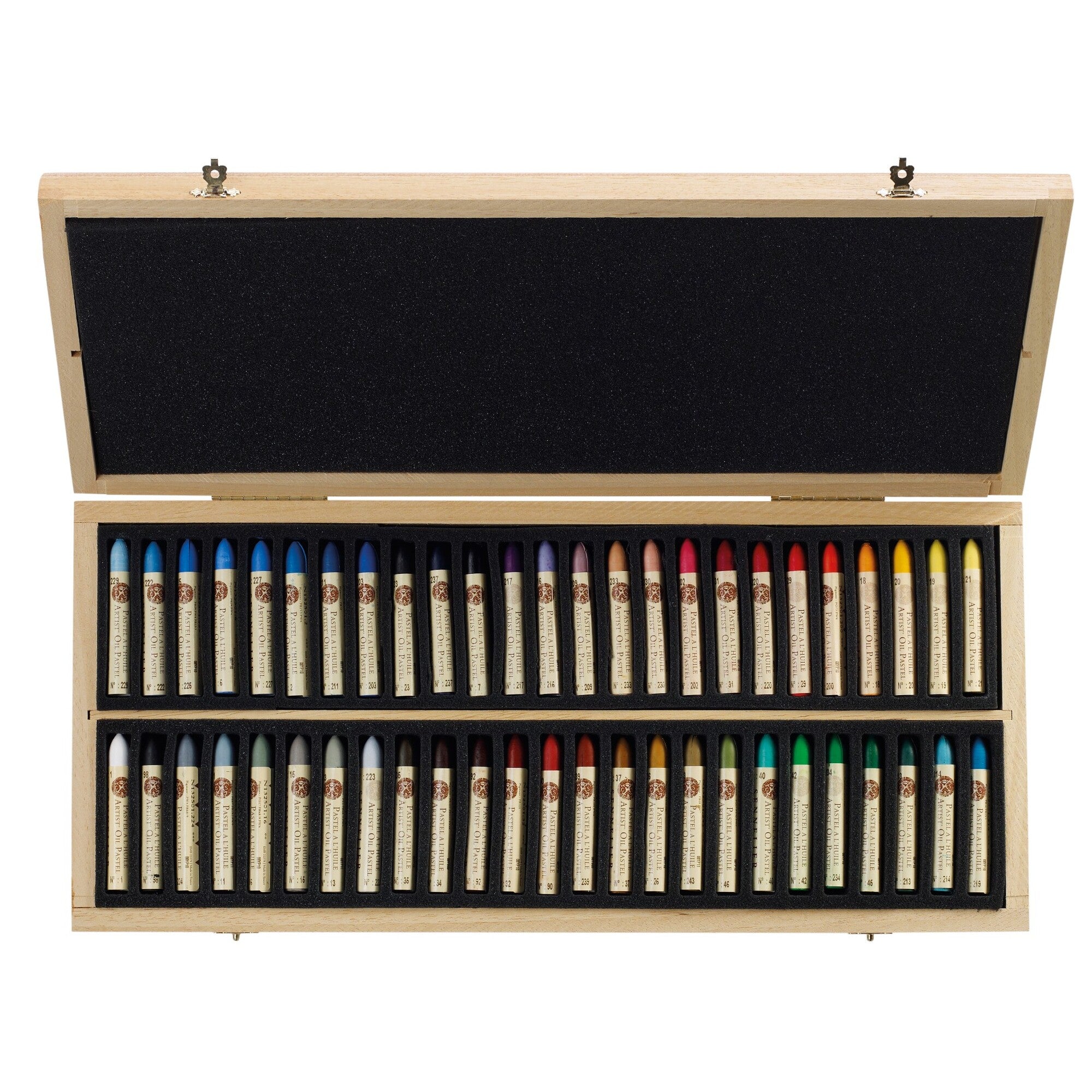 Sennelier Oil Pastel Set 5 ml - Träskrin