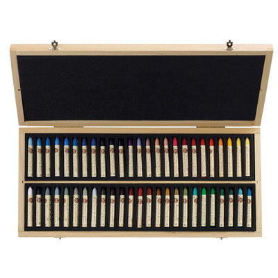 Sennelier Oil Pastel Set 5 ml - Träskrin