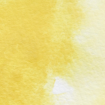 Winsor & Newton Professional akvarellfärg halvkopp - Lemon yellow hue #347 fargprov