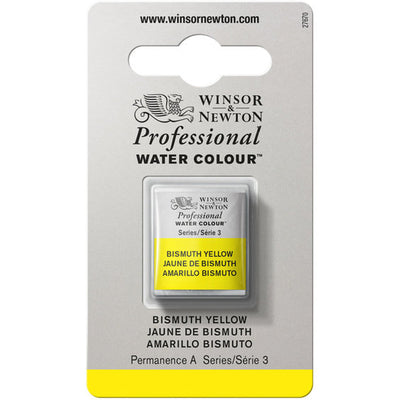 Winsor & Newton Professional akvarellfärg halvkopp - Bismouth Yellow #025