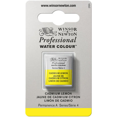 Winsor & Newton Professional akvarellfärg halvkopp - Cadmium lemon #086